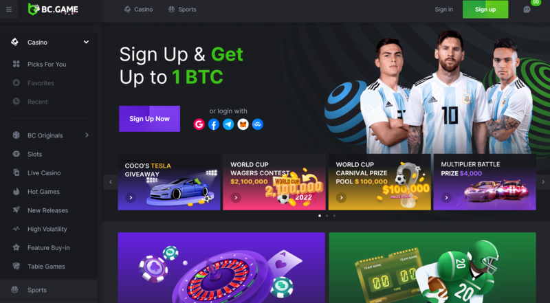 Experience the Thrill of BC Game Online Gambling